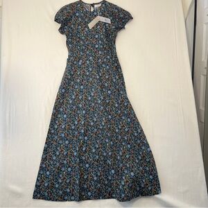 Doen rhodia dress nwt xs noir prairie de montagne